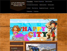 Tablet Screenshot of happy-city.fr